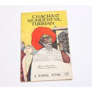 Chacha And His Wonderful Turban, Picture Book, Kamal Kitab, ~ 250407-WH 344